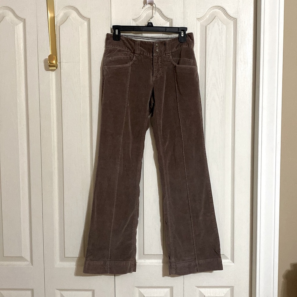 Athleta velvet pants. Brown flares. Size 2